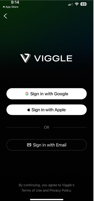 Create Your Account With Google Or Apple ID