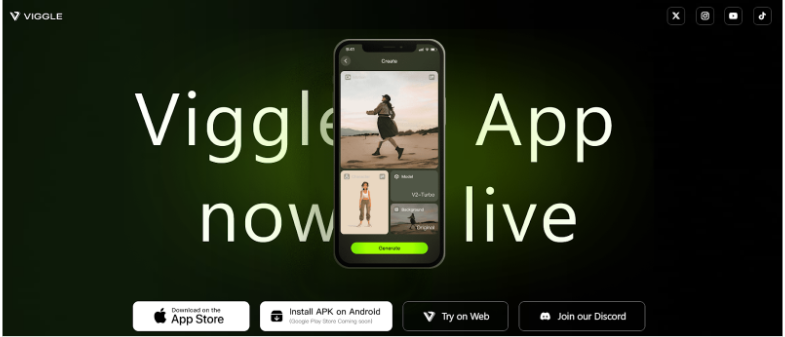Viggle AI Website & Click Join Our Discord