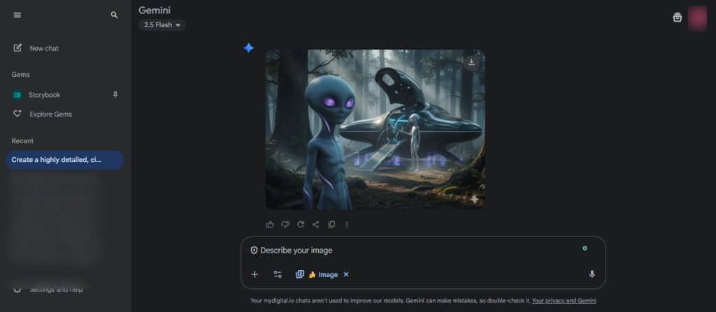 Export Nano Banana AI image 
