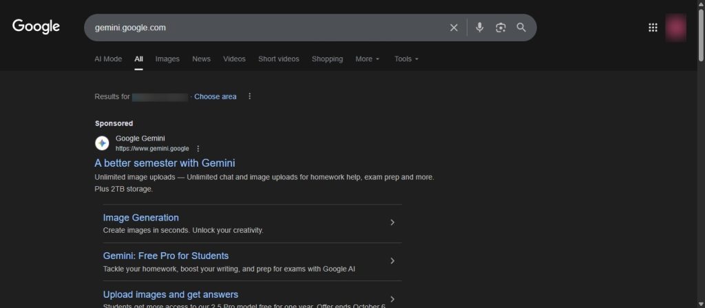 Visit Google AI Studio